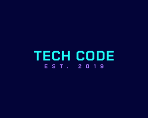 Tech Coding Computer logo design