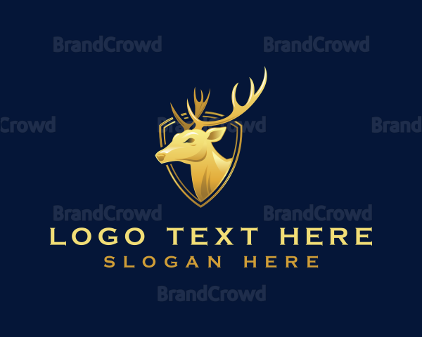 Deer Stag Buck Logo