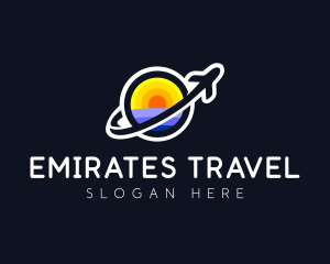 Travel Beach Resort logo design