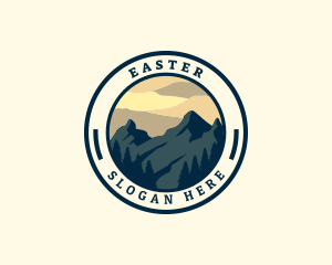 Mountain  Nature Adventure Logo