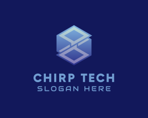 Cyber Tech Cube logo design