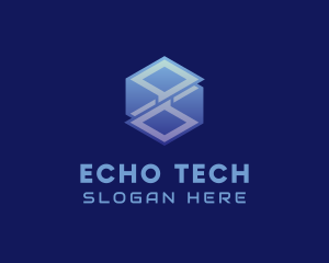 Cyber Tech Cube logo design