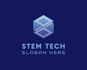 Cyber Tech Cube logo design