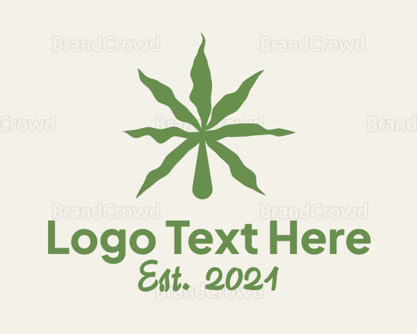 CBD Cannabis Dispensary Logo