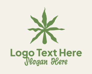 CBD Cannabis Dispensary Logo