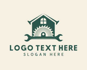 Tools - Hardware Tools Home Builder logo design