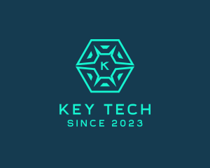 Cyber Hexagon Technology Software logo design