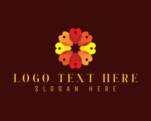 Lotus - Bloom Flower Petal logo design