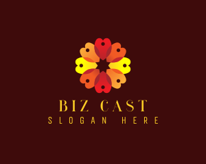 Bloom Flower Petal Logo