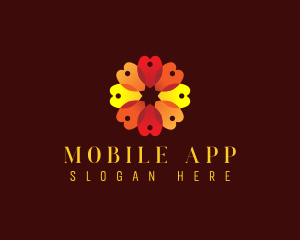 Bloom Flower Petal Logo