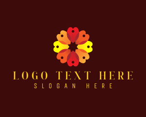 Flower - Bloom Flower Petal logo design