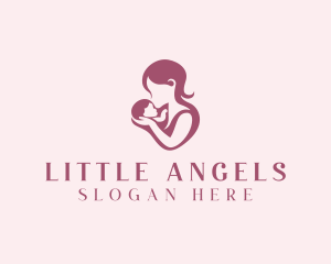 Pediatric Mother Childcare logo design