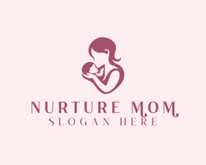 Postnatal - Pediatric Mother Childcare logo design