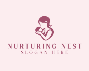 Pediatric Mother Childcare logo design