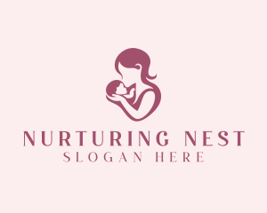 Mother - Pediatric Mother Childcare logo design