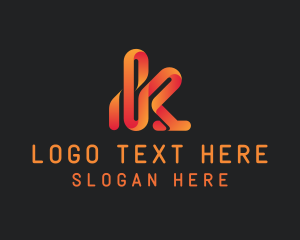 Asset Management - Advertising Firm Letter K logo design
