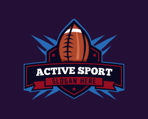 Player - Football Athlete Club logo design