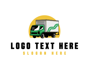 Transport - Freight Trucking Delivery logo design