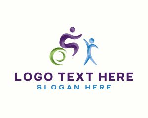 Organization - Wheelchair Disability Support logo design