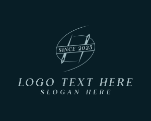 Clothing Designer - Needle Tailoring Thread logo design