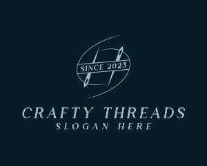 Needle Tailoring Thread logo design