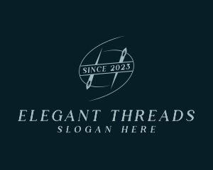 Needle Tailoring Thread logo design