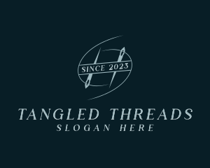 Needle Tailoring Thread logo design