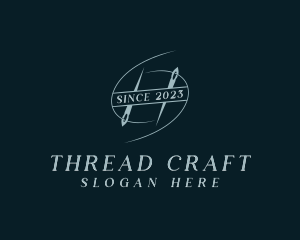 Needle Tailoring Thread logo design