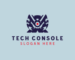 Console - Monster Gaming Console logo design