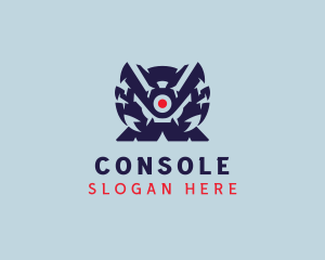 Monster Gaming Console logo design