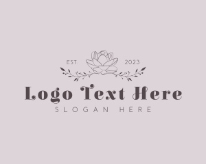 Flower - Florist Styling Brand logo design