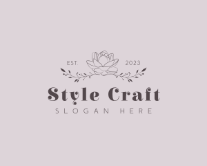 Florist Styling Brand logo design