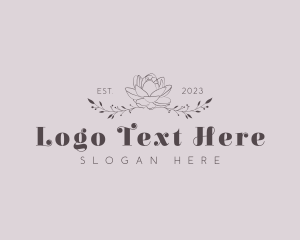 Beauty Shop - Florist Styling Brand logo design