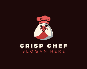 Rooster Chef Chicken logo design