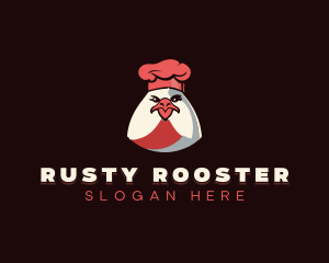 Rooster Chef Chicken logo design