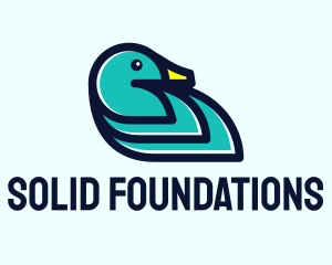 Swan - Wild Duck Livestock logo design