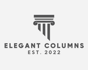 Column Pillar Architecture logo design