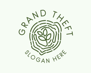 Outline - Tree Plant Garden logo design