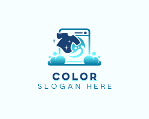 Laundry Shirt Clean Logo