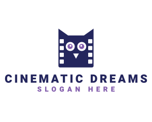 Films - Owl Films Media logo design