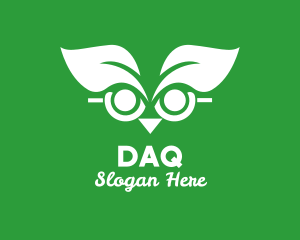 Owl - Wise Leaf Owl logo design
