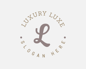 Luxury Brand Fashion logo design