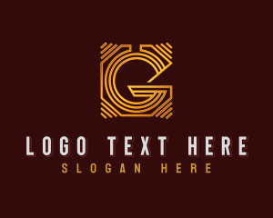 Elegant Business Letter G logo design