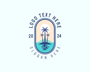 Sea Island Travel logo design