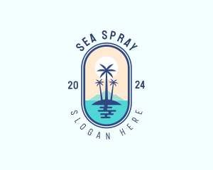 Sea Island Travel logo design