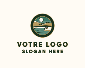 Badge - Valley Lakeside Badge logo design