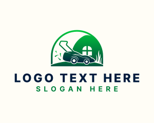 Landscape - Lawn Mower Garden Care logo design