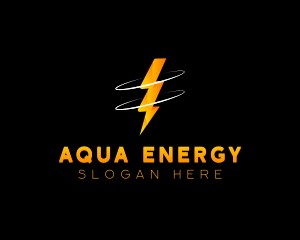 Lightning Energy Bolt logo design