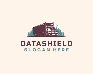 Truck - Cargo Truck Logistics logo design