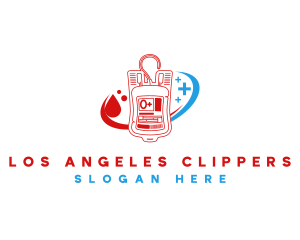 Medical Blood Donation Logo